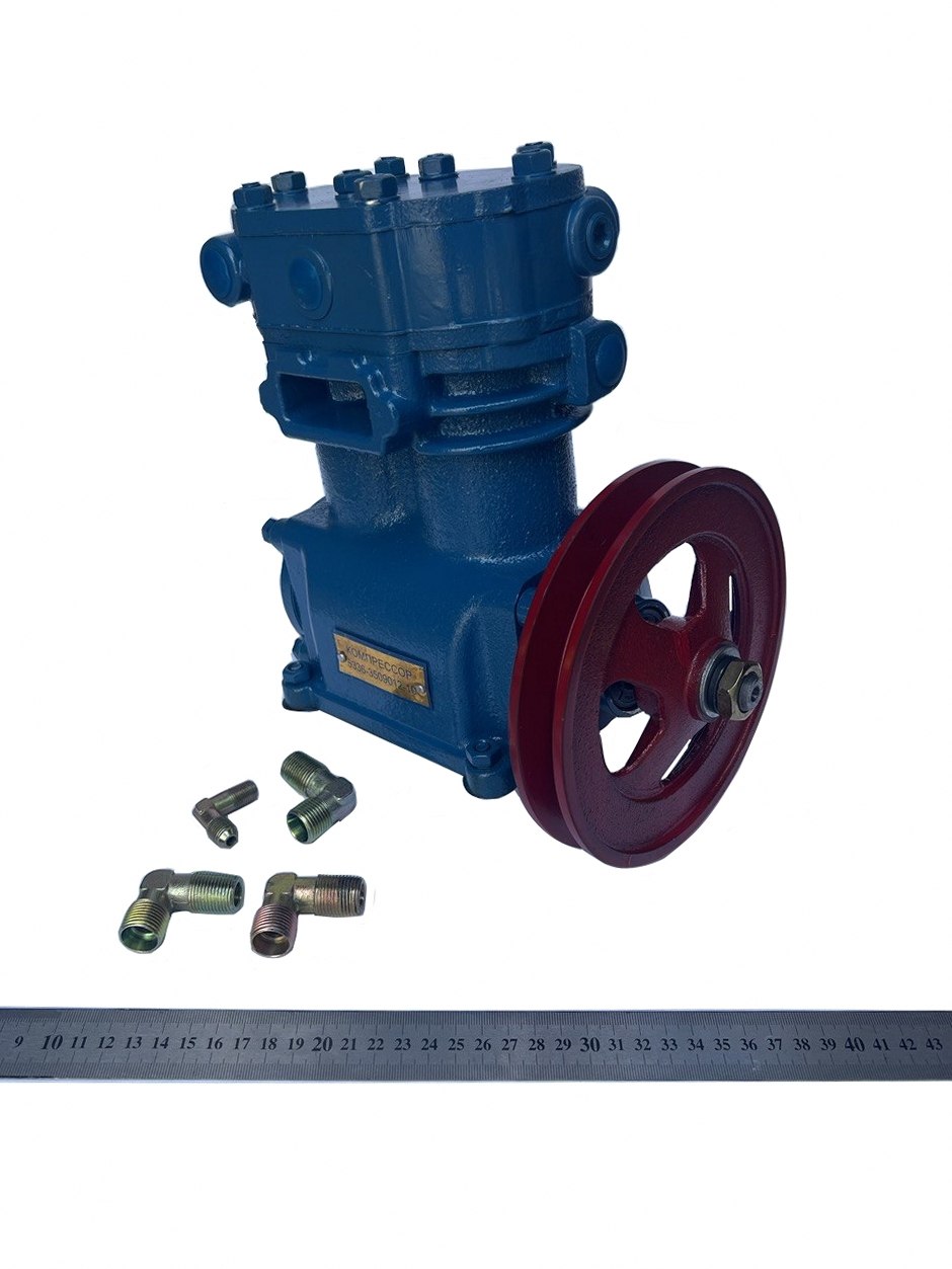 Компресор МАЗ, КРАЗ, ЗІЛ, Т-150 2-циліндровий